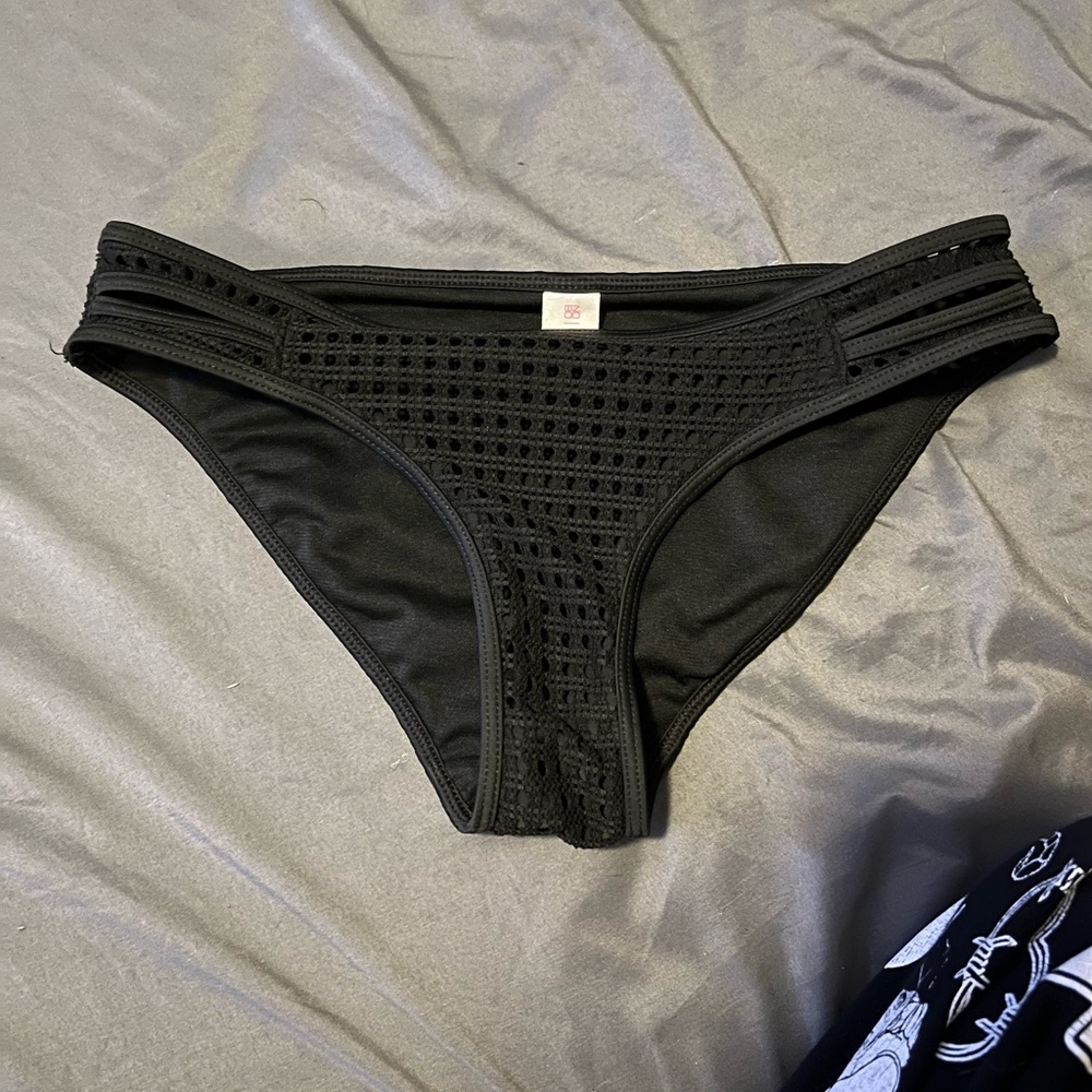 No boundaries, swimsuit bottoms, black, size small